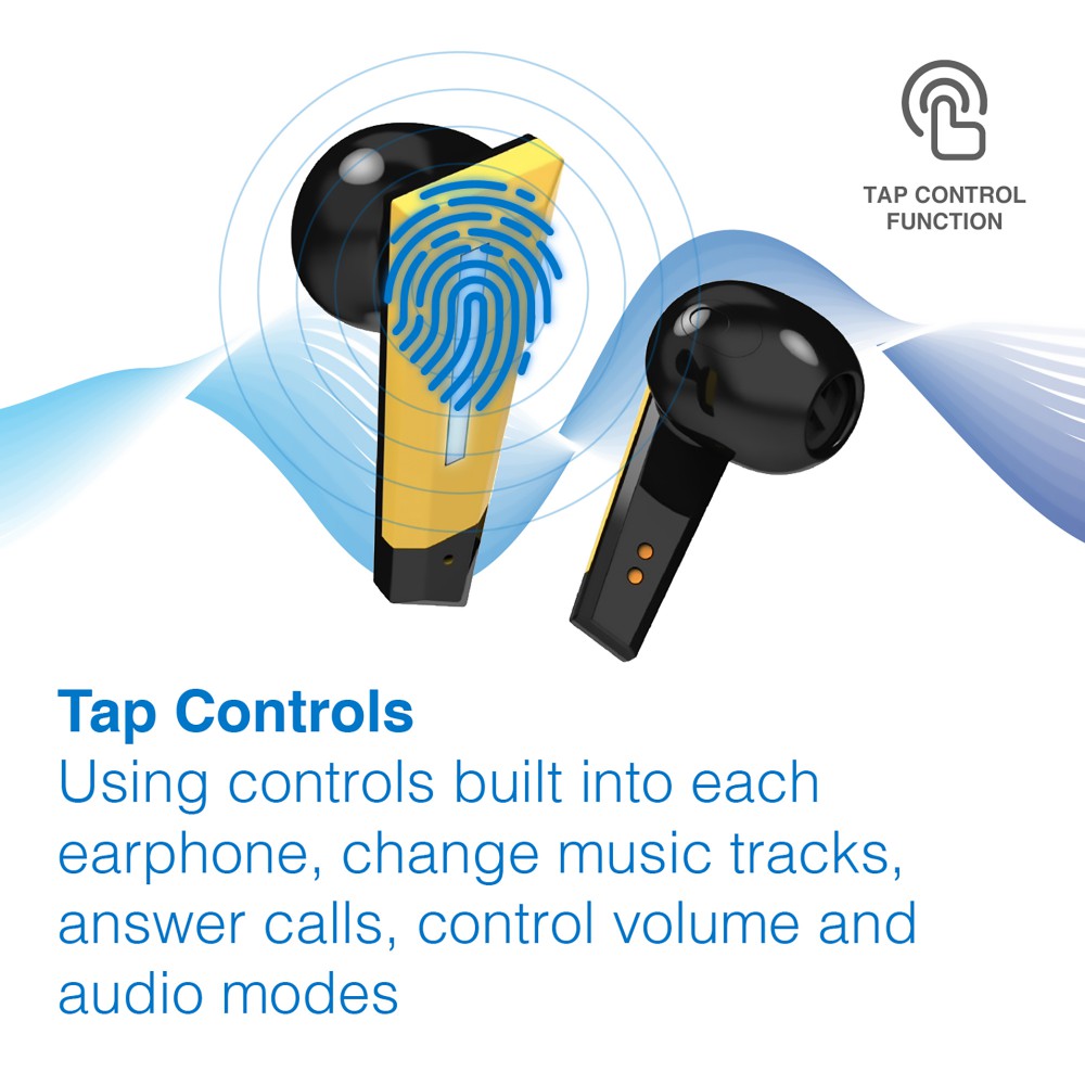 Laser Kids TWS Gaming Earphone Pro-Yellow