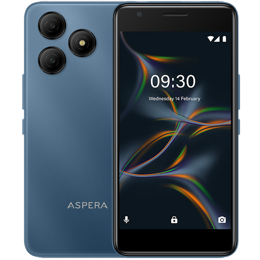 Aspera - Buzz 32GB 4G Smartphone - Blue