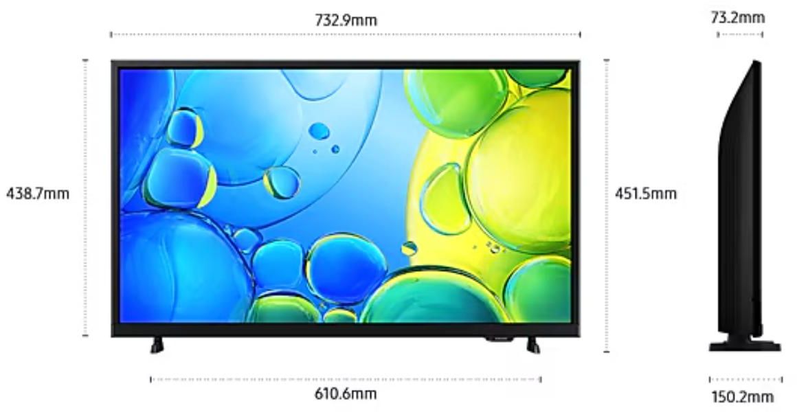 Samsung - 32" F600F Full HD Smart TV (2025)