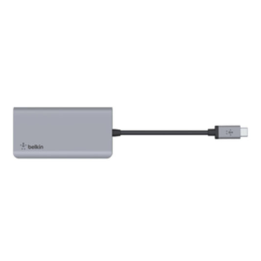 Belkin - Connect USB-C 4-in-1 Multiport Adapter