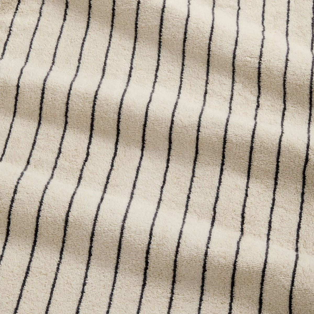 Sheridan - Aven Stripe Robe - L/XL Limestone