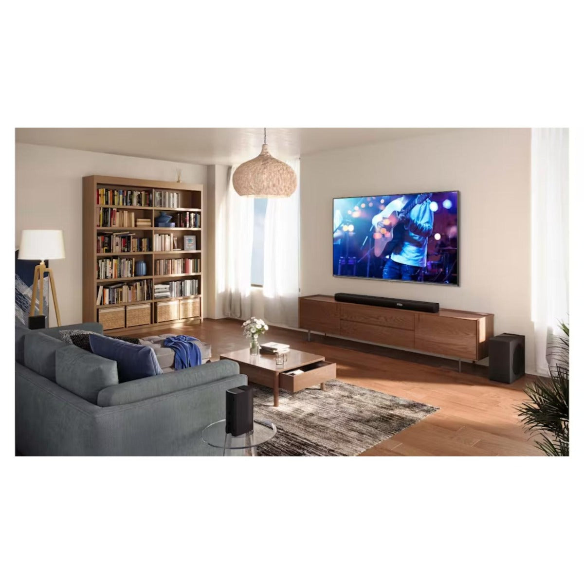 Hisense - 580W 5.1 Channel Soundbar with Dolby Atmos