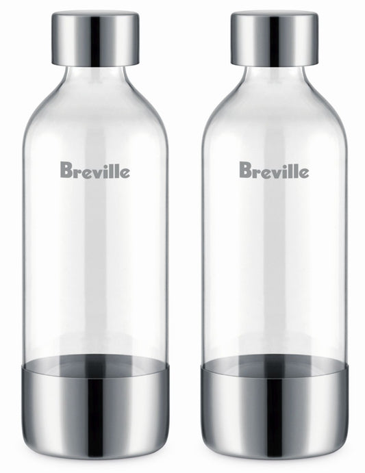 Breville - the InFizz Bottles 1L - 2 Pack