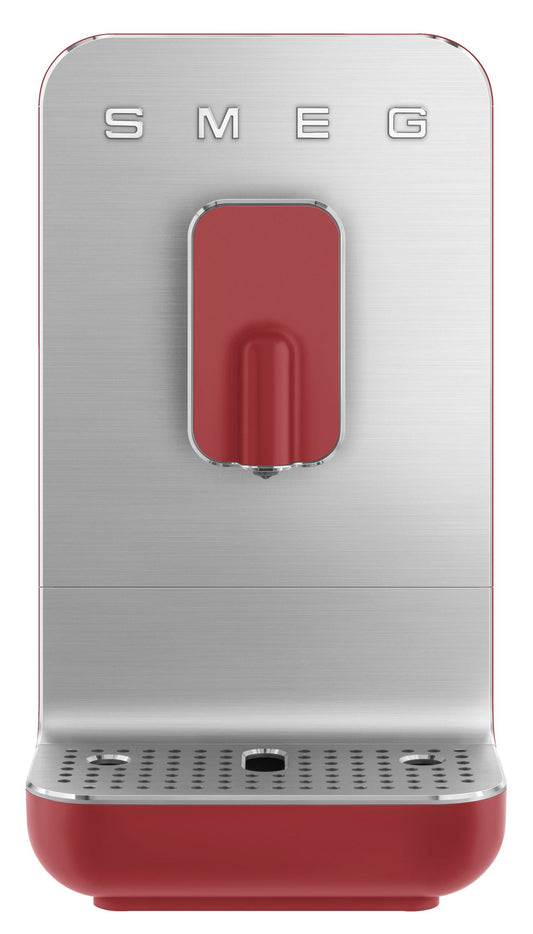 Smeg - 50's Style Auto Espresso Machine - Red