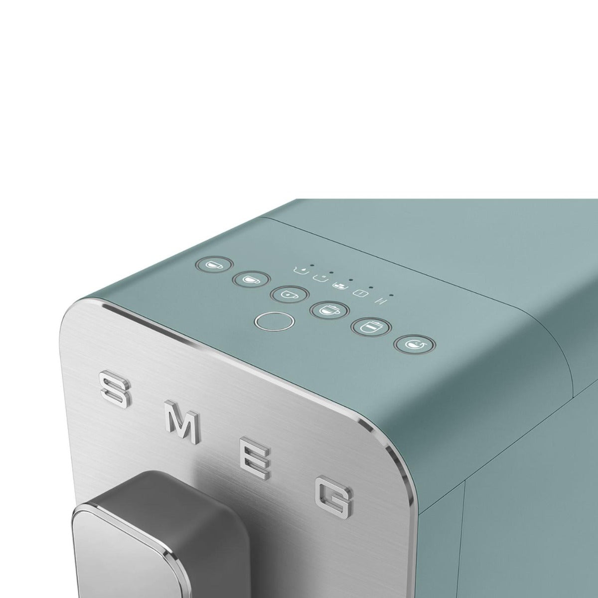 Smeg - Bean to Cup Coffee Machine w Milk Steam - Matt Emerald Green