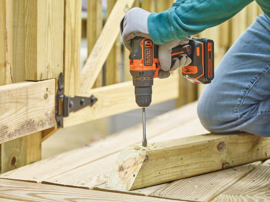 Black & Decker - 18V 2 Speed Drill Driver (2x1.5Ah)