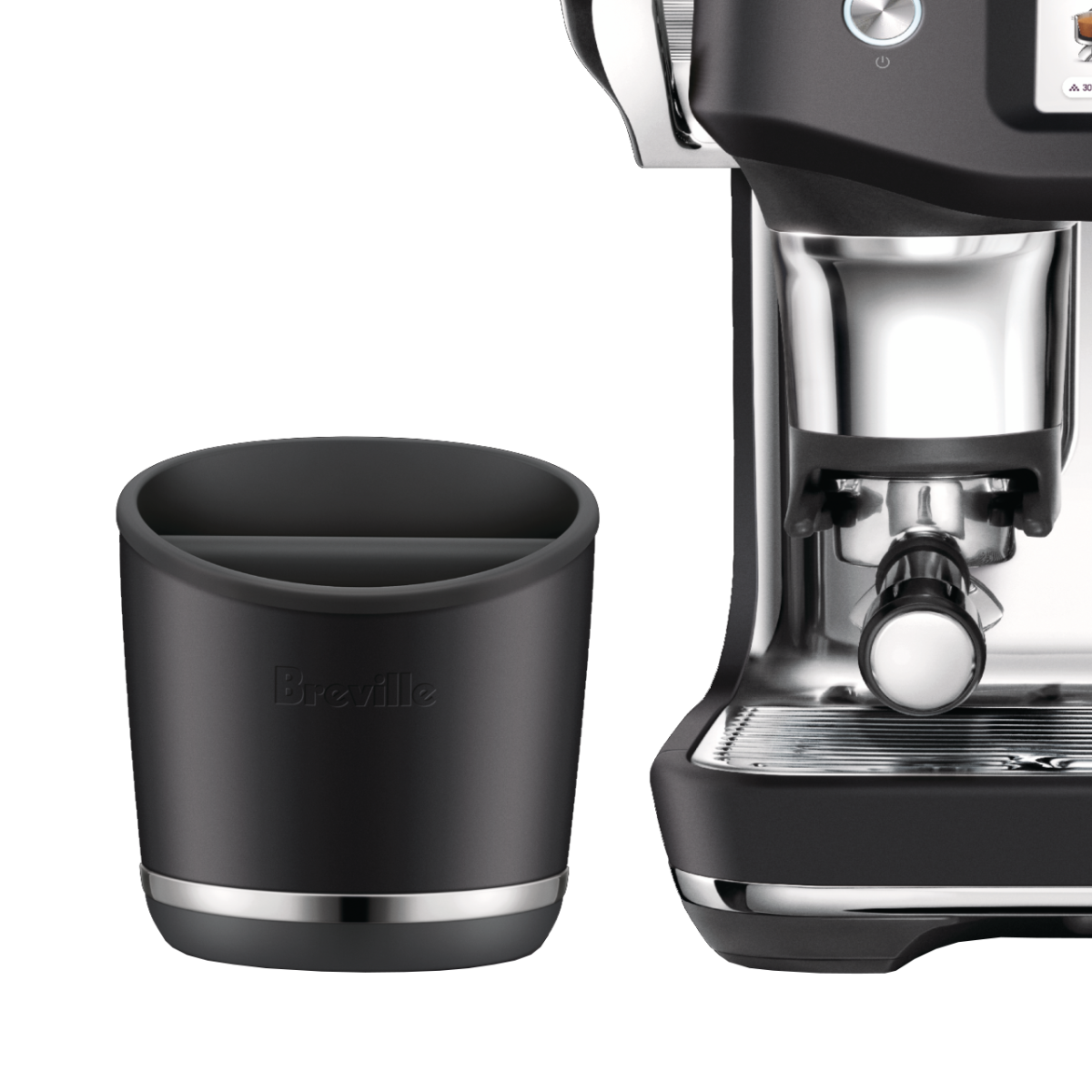 Breville - the Knock Box 20 - Black Truffle