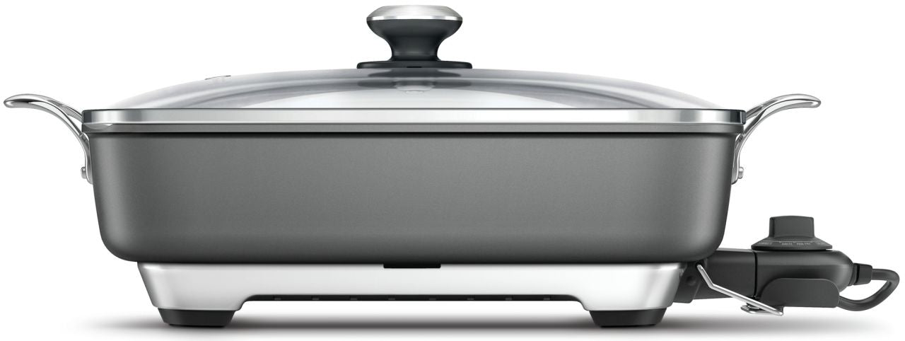 Breville - The Thermal Pro Non-Stick Electric Frypan - Grey