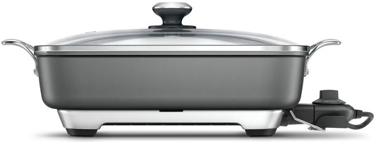 Breville - The Thermal Pro Non-Stick Electric Frypan - Grey