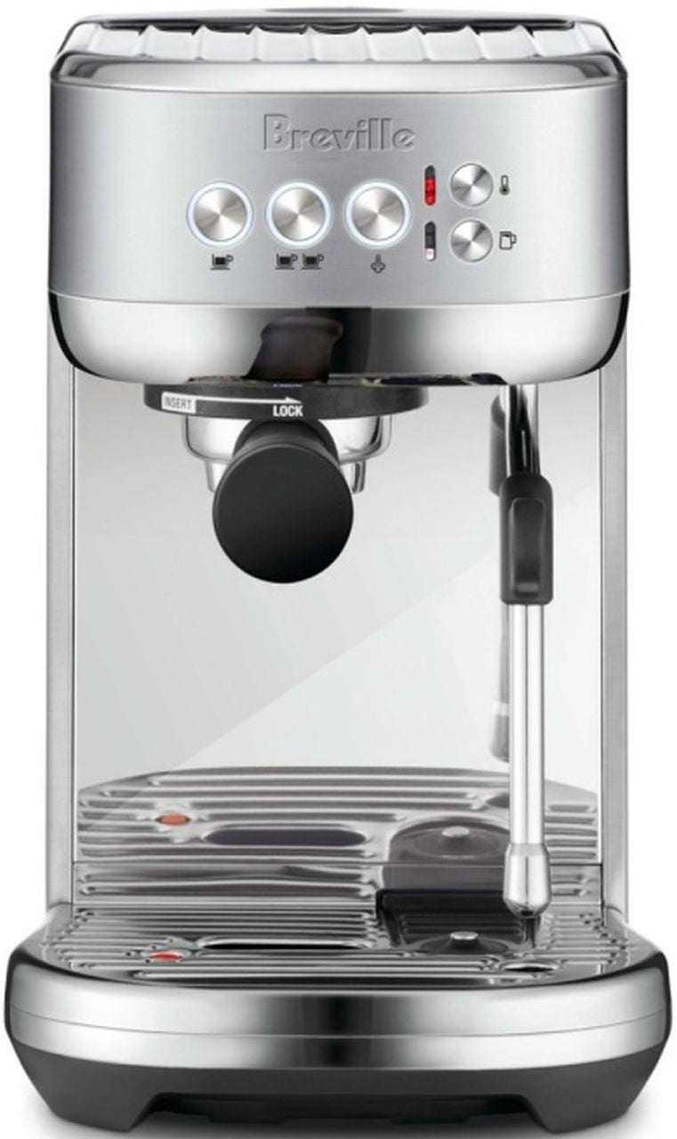 Breville - Bambino Plus Coffee Machine - Stainless Steel