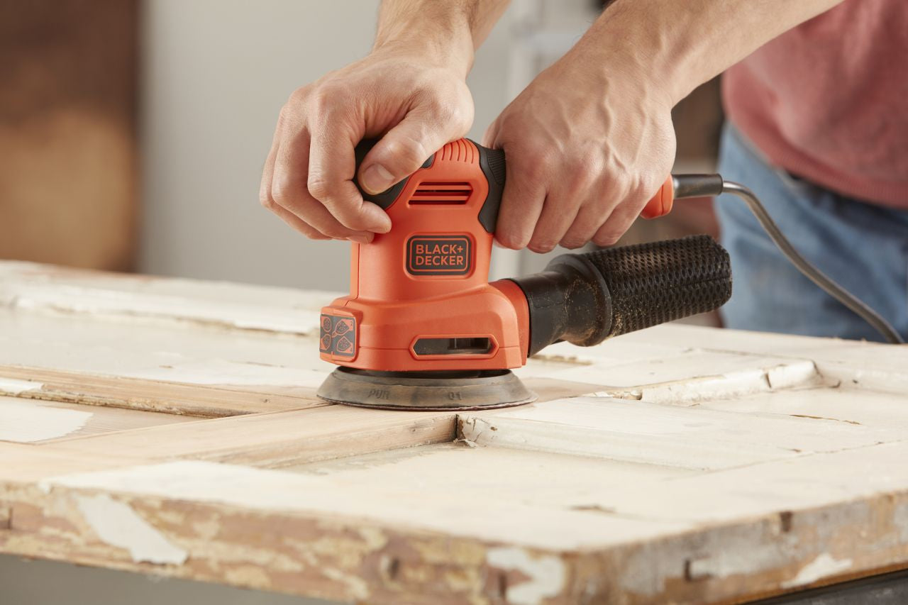 Black & Decker - Autoselect 4 in 1 Multi Sander (Corded) + 9Accs
