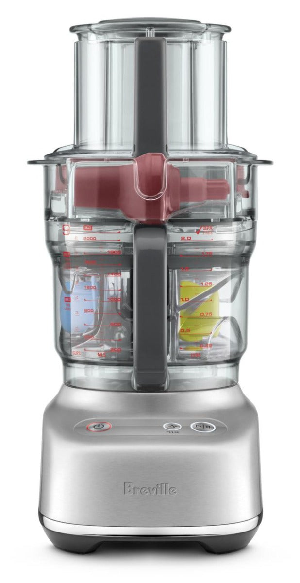 Breville - the Paradice 9 Food Processor - Brushed Stainless Steel