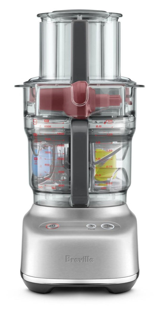 Breville - the Paradice 9 Food Processor - Brushed Stainless Steel