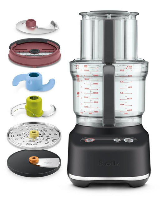 Breville - the Paradice 9 Food Processor - Black Truffle