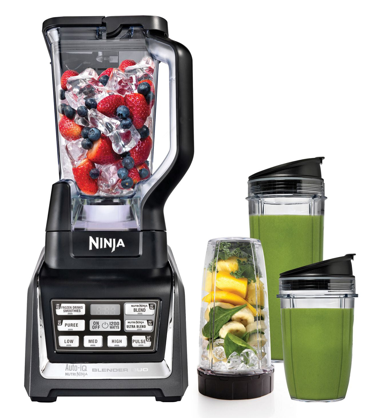 Nutri Ninja - Duo Auto-iQ Blender - Black