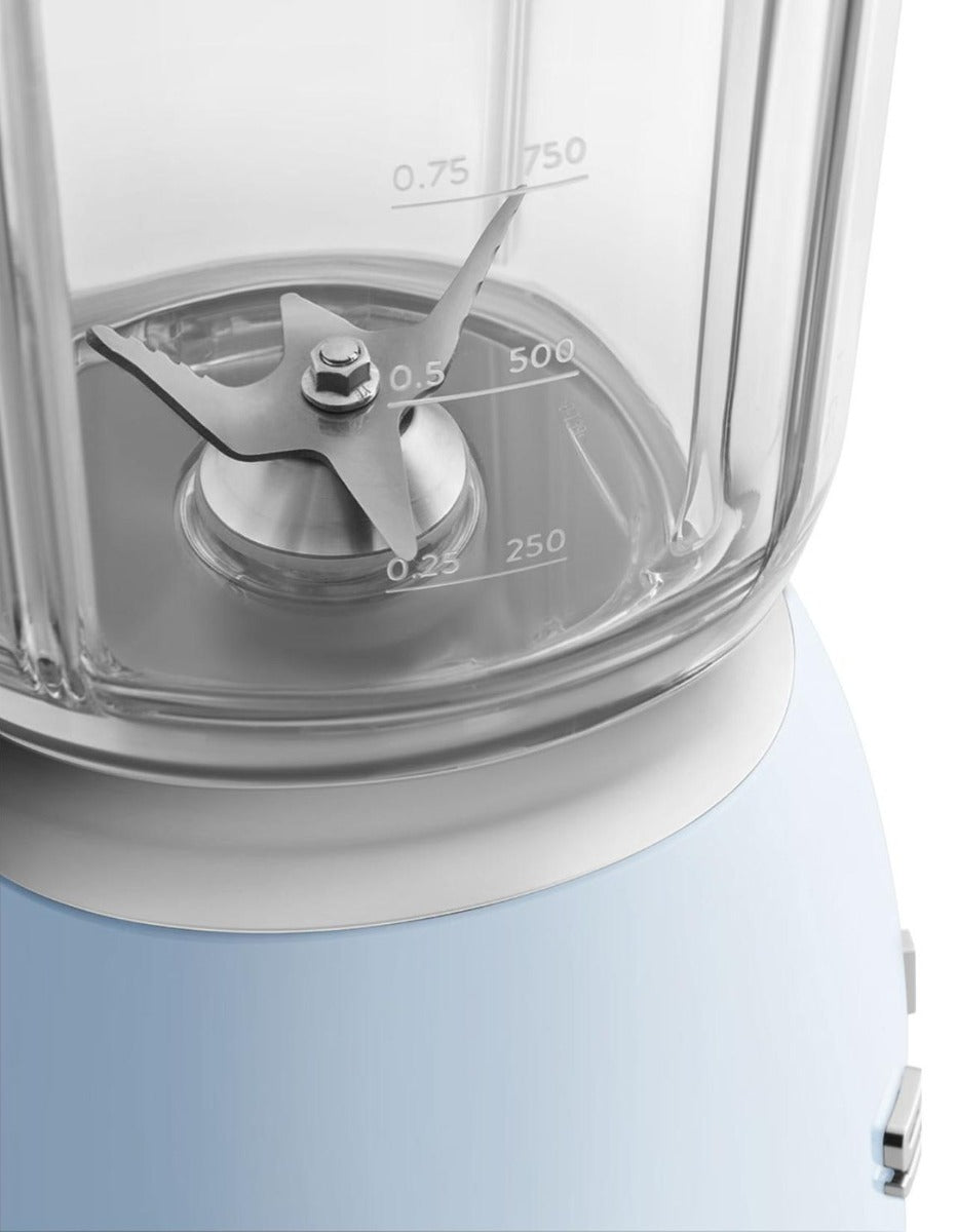 Smeg - 50's Style Retro Bench Blender - Pastel Blue