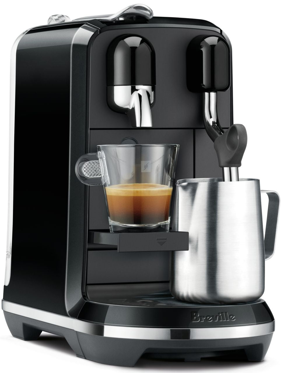 Breville - Nespresso Creatista Uno Coffee Machine - Black Sesame