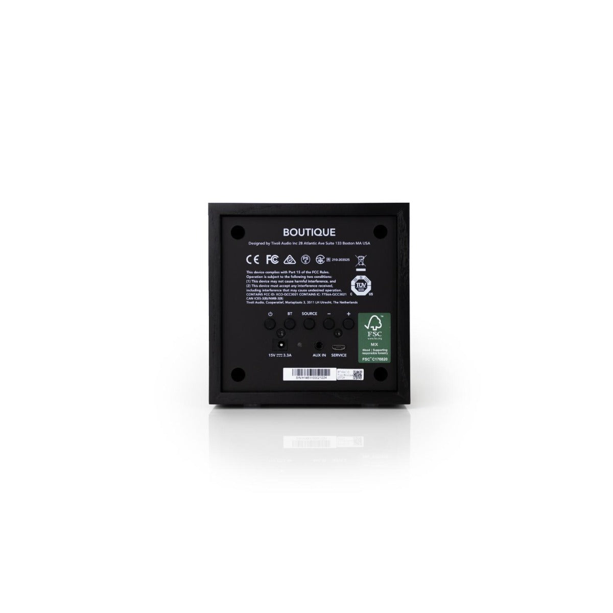 Tivoli - Boutique BT Speaker with fast charging - Black