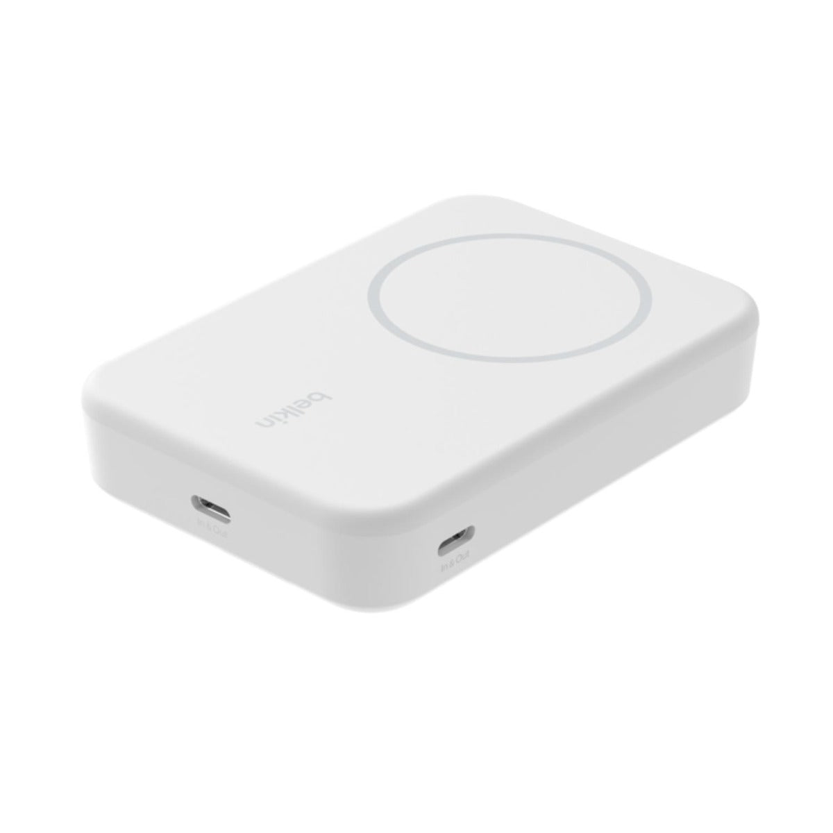 Belkin - Magnetic Power Bank Qi2 15W 10K - White