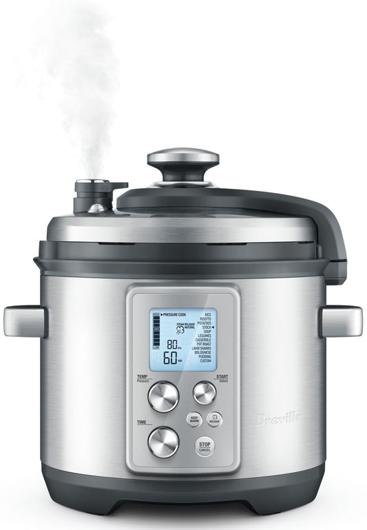 Breville - The Fast Slow Pro Slow Cooker - Stainless Steel