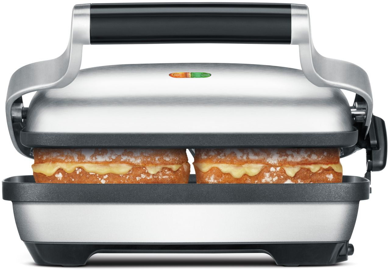 Breville - The Perfect Press 2 Slice Sandwich Press - Stainless Steel