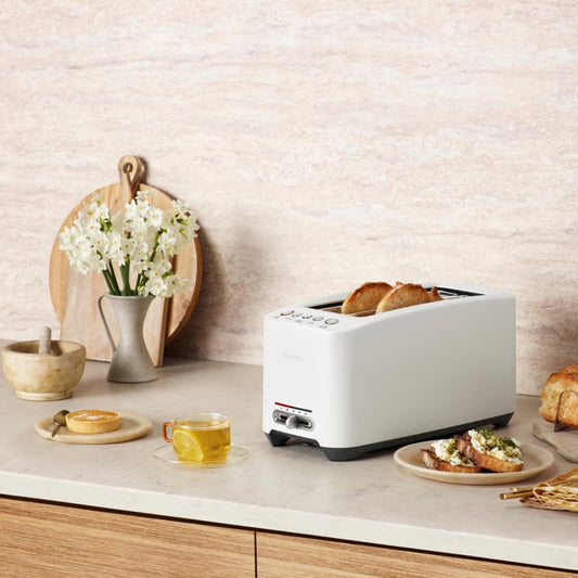 Breville - the Smart Toast 4 Slice Long Slot - Sea Salt