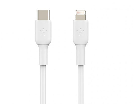 Belkin BoostCharge 1m USB-C to Lightning Cable - White