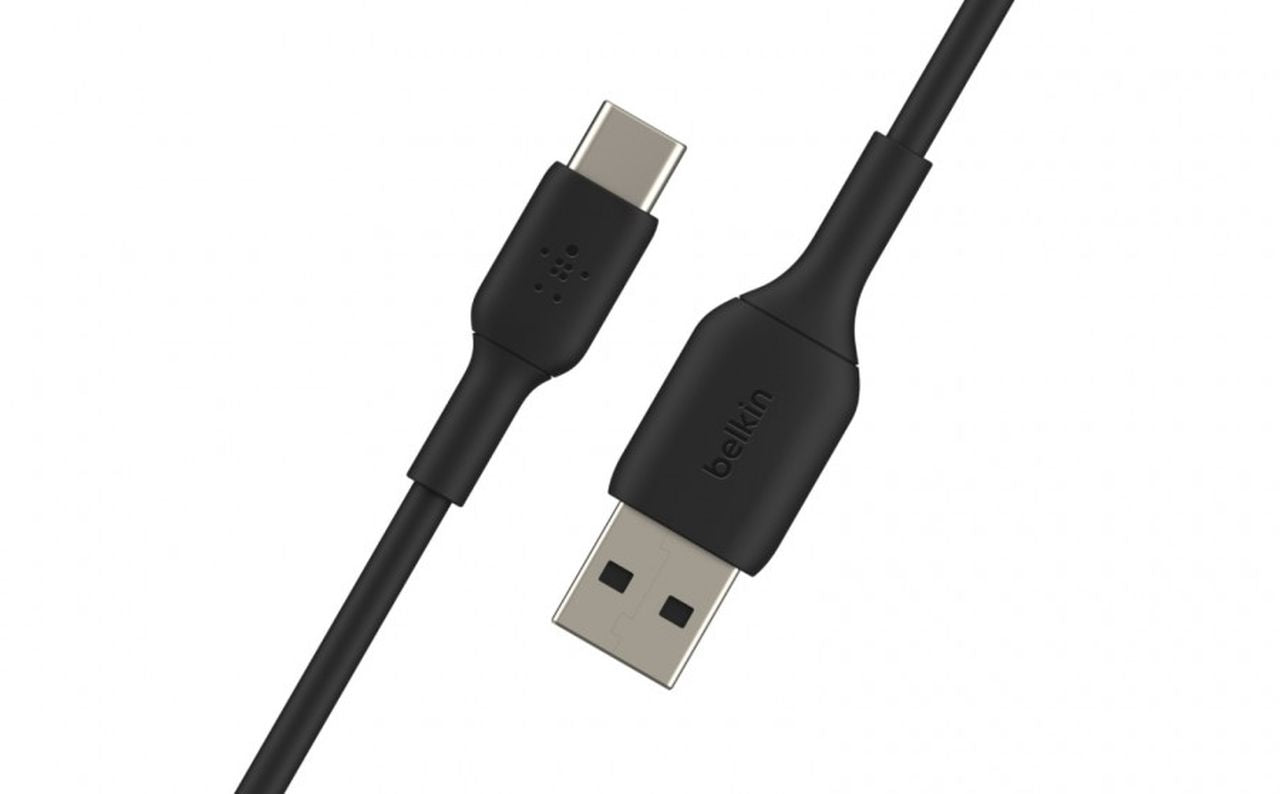 Belkin BoostCharge 1m USB-C to USB-A Cable - Black