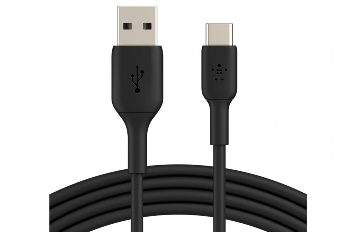Belkin BoostCharge 2m USB-C to USB-A Cable - Black