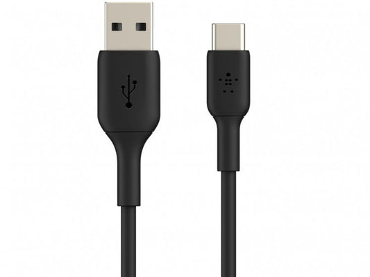 Belkin BoostCharge 2m USB-C to USB-A Cable - Black
