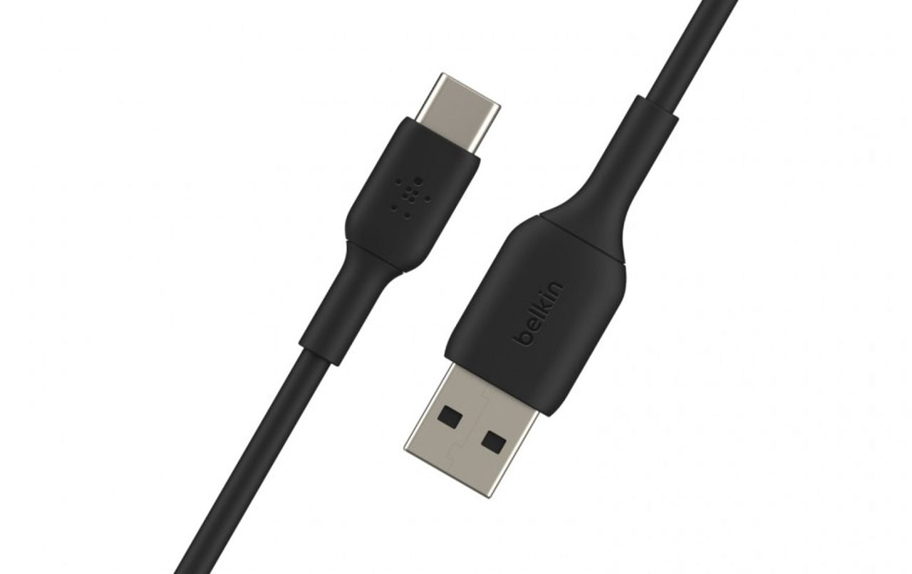 Belkin BoostCharge 2m USB-C to USB-A Cable - Black