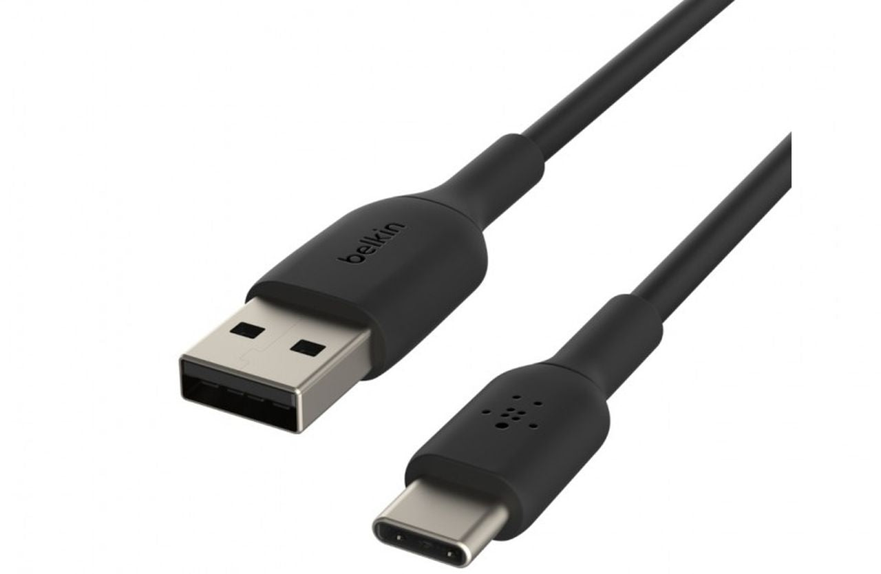 Belkin BoostCharge 2m USB-C to USB-A Cable - Black