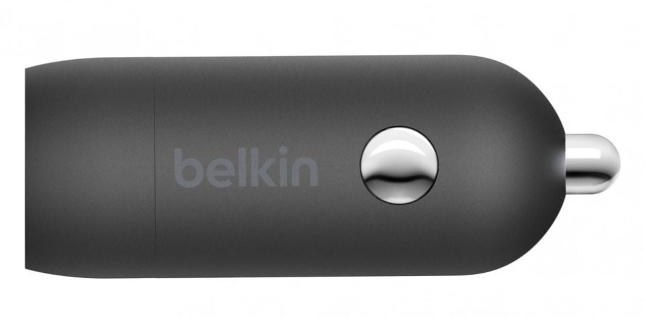 Belkin 20W USB-C PD Car Charger + USB-C to Lightning Cable