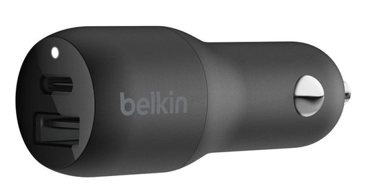 Belkin 25W PD3 USB-C 12W USB-A Car Charger 37W