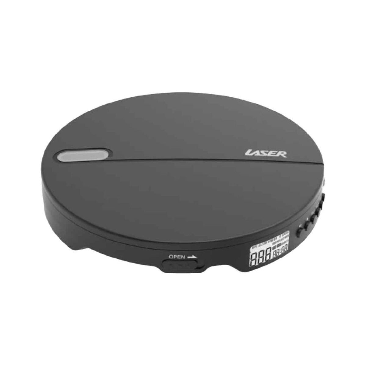 Laser - Portable CD MP3 Player w Anti-Skip Tech & Headphones