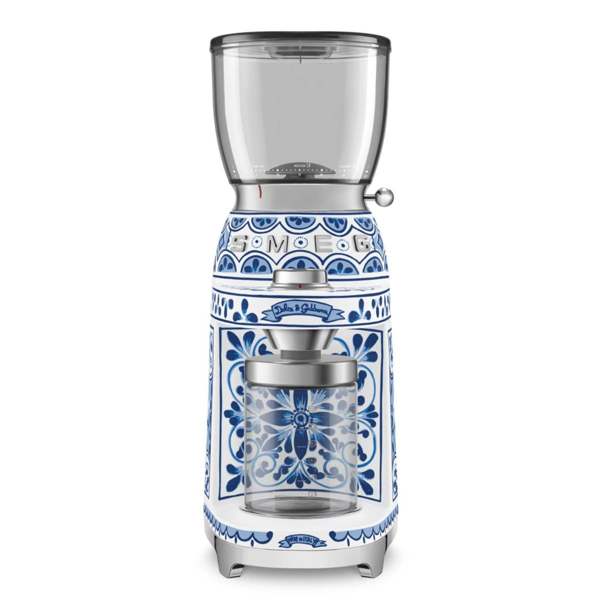 Smeg - 50's Style Coffee Grinder - D&G Blu Mediterraneo