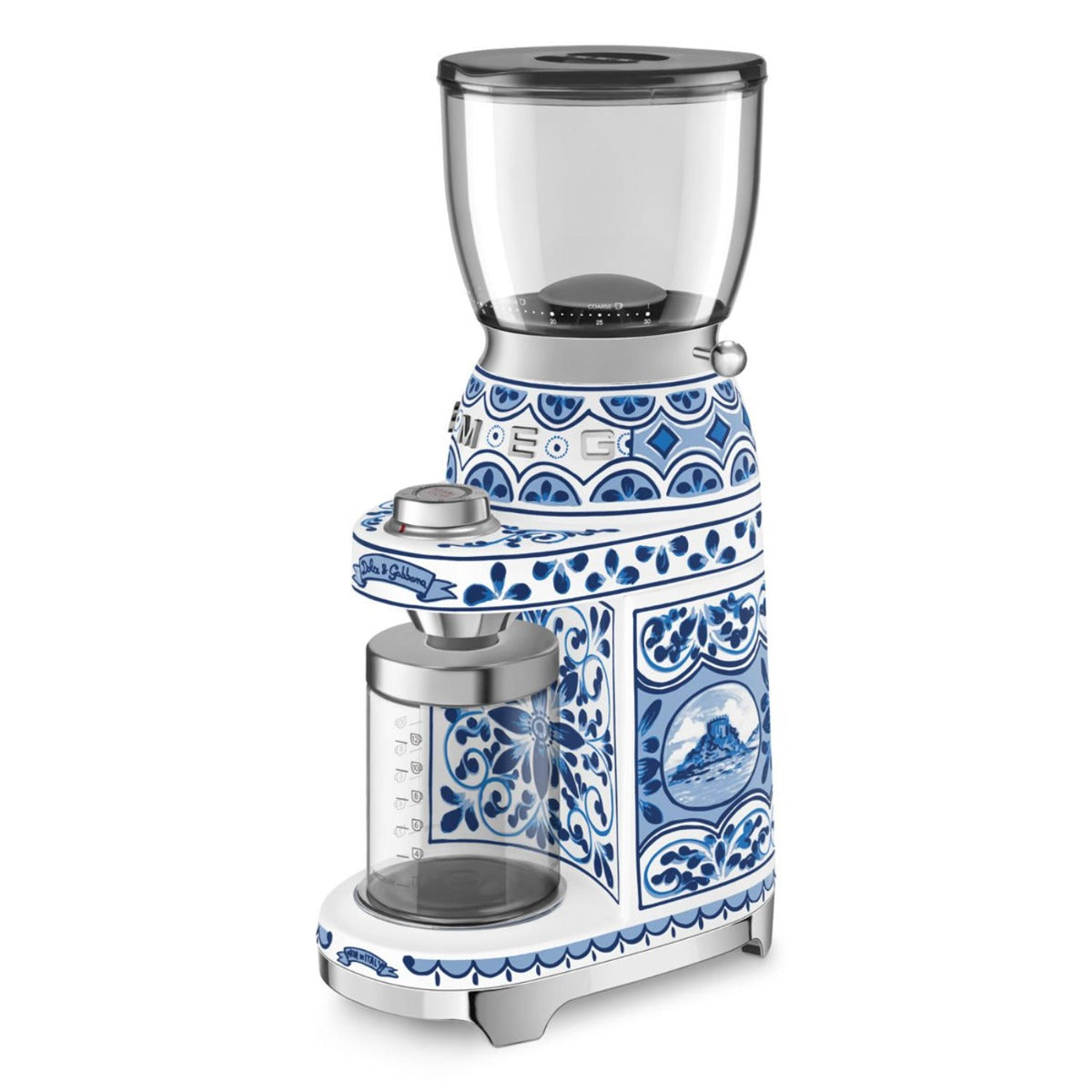 Smeg - 50's Style Coffee Grinder - D&G Blu Mediterraneo