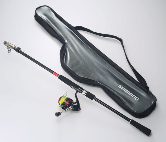 Shimano - Sienna 8' 6'' 2500 Telescopic S86ML Rod/Reel/Bag Combo