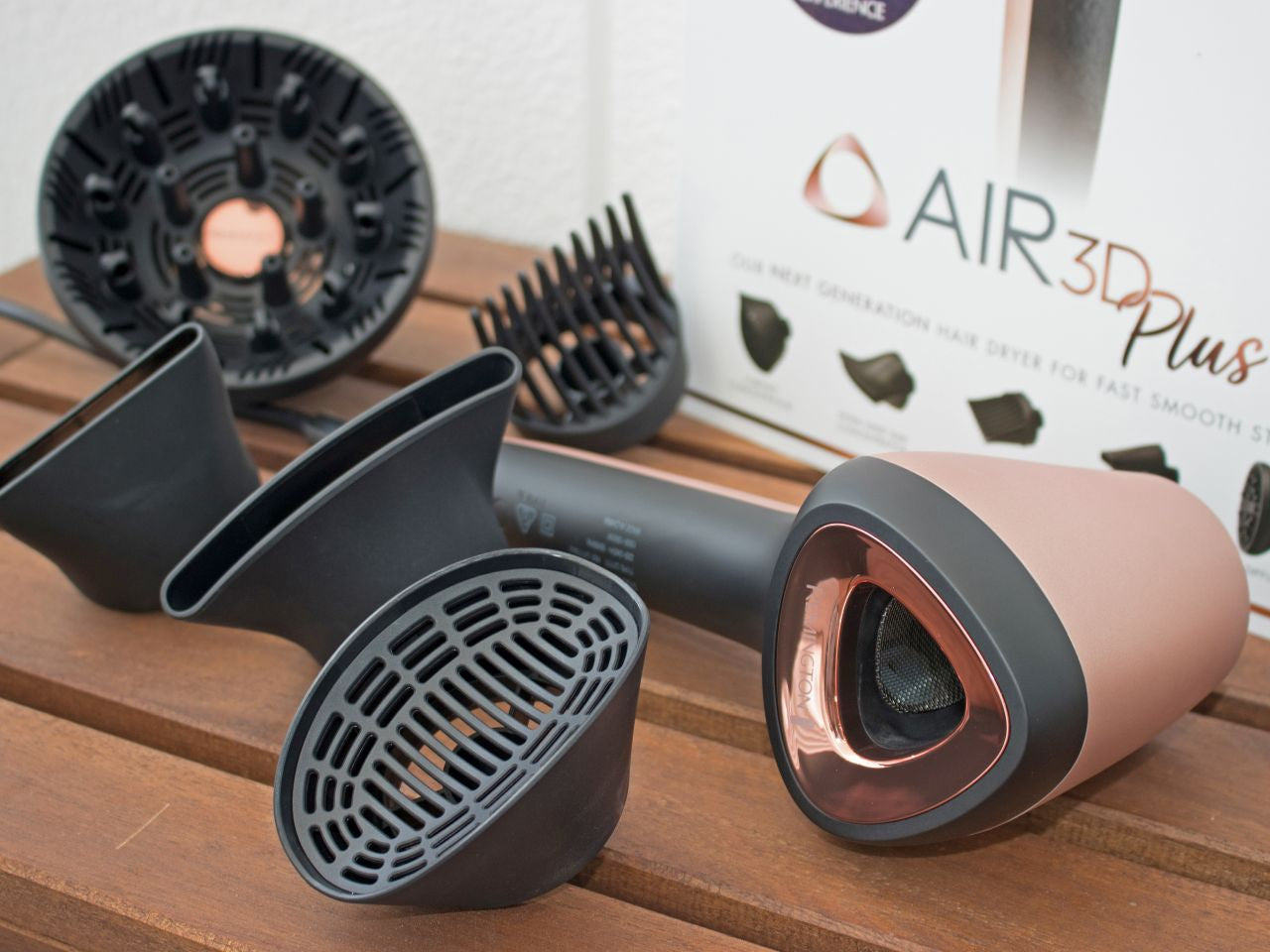 Remington - AIR3D Plus Hair Dryer - Rose Gold