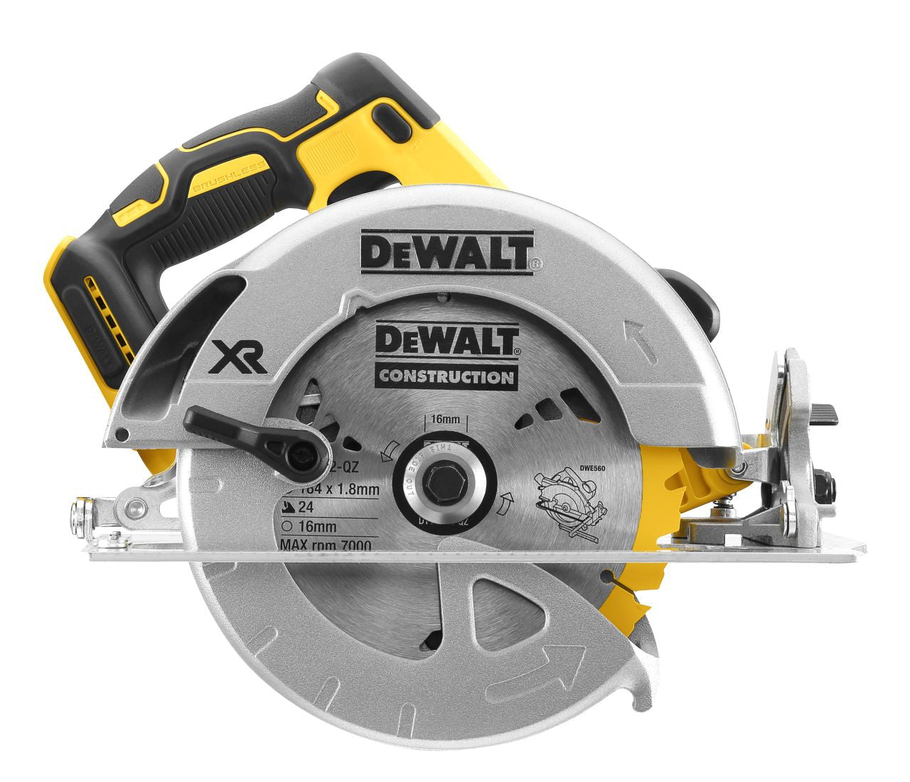 Dewalt - 18v Brushless 184mm Circular Saw (Bare Unit)