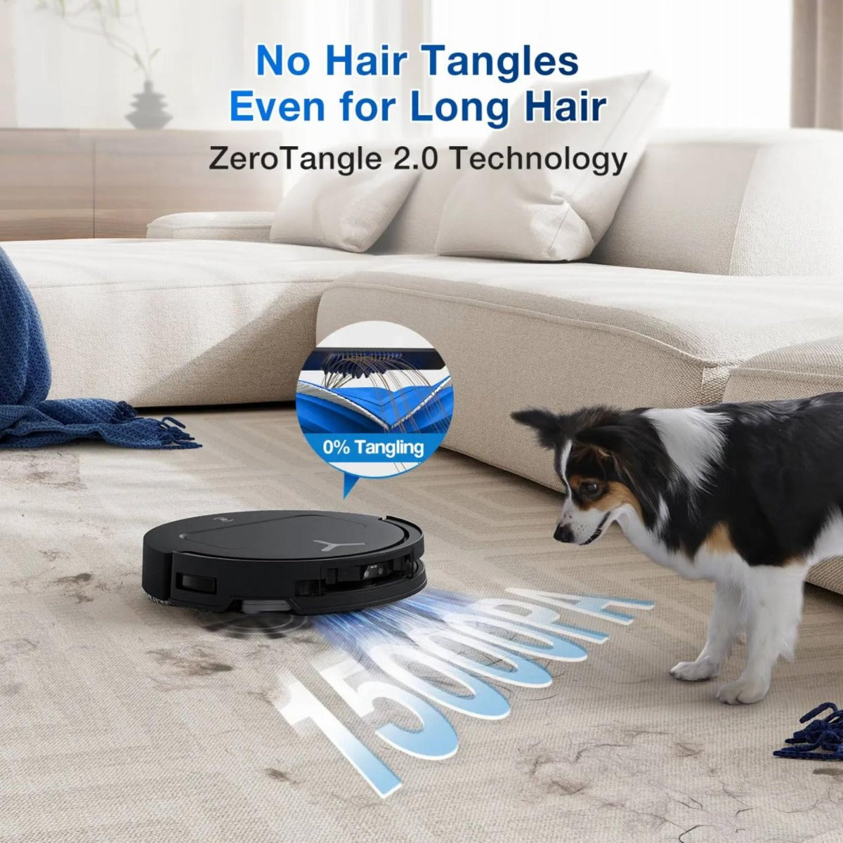 Ecovacs - Deebot T50 Pro Omni Robotic Vacuum & Mop - Black