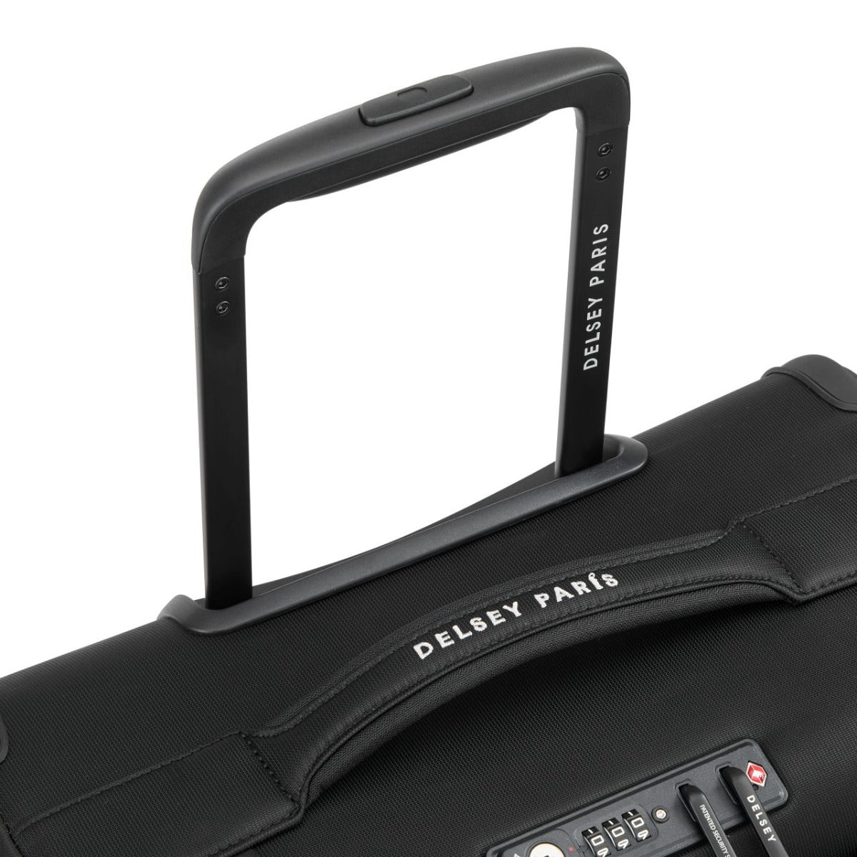 Delsey - 55cm Brochant 3 Trolley Cabin Ext 4Dr - Black