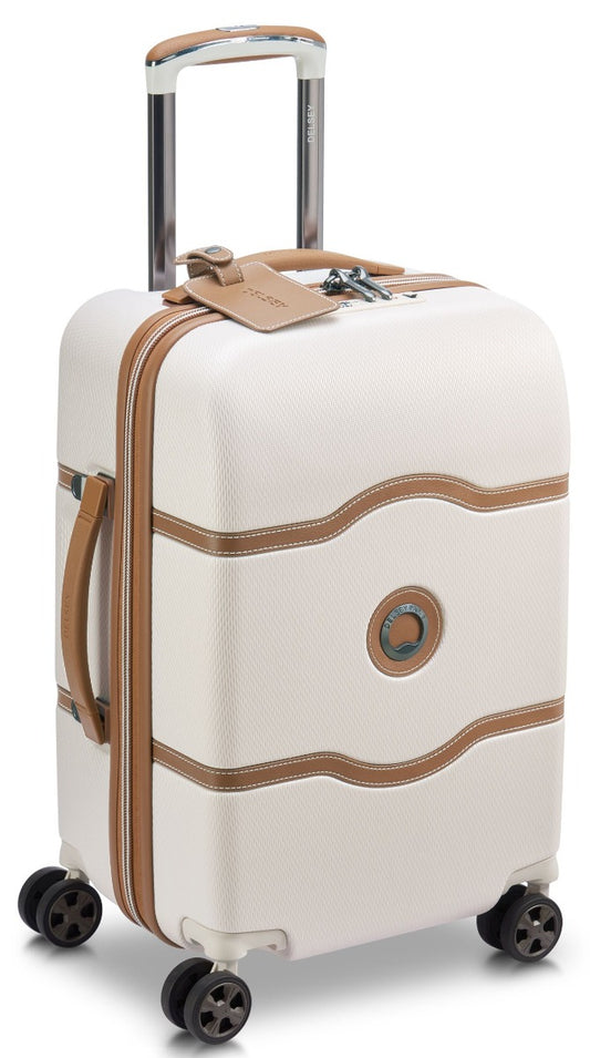 Delsey - 55cm Chatelet Air 2.0 4 Double Wheel Cabin Trolley Case - Angora