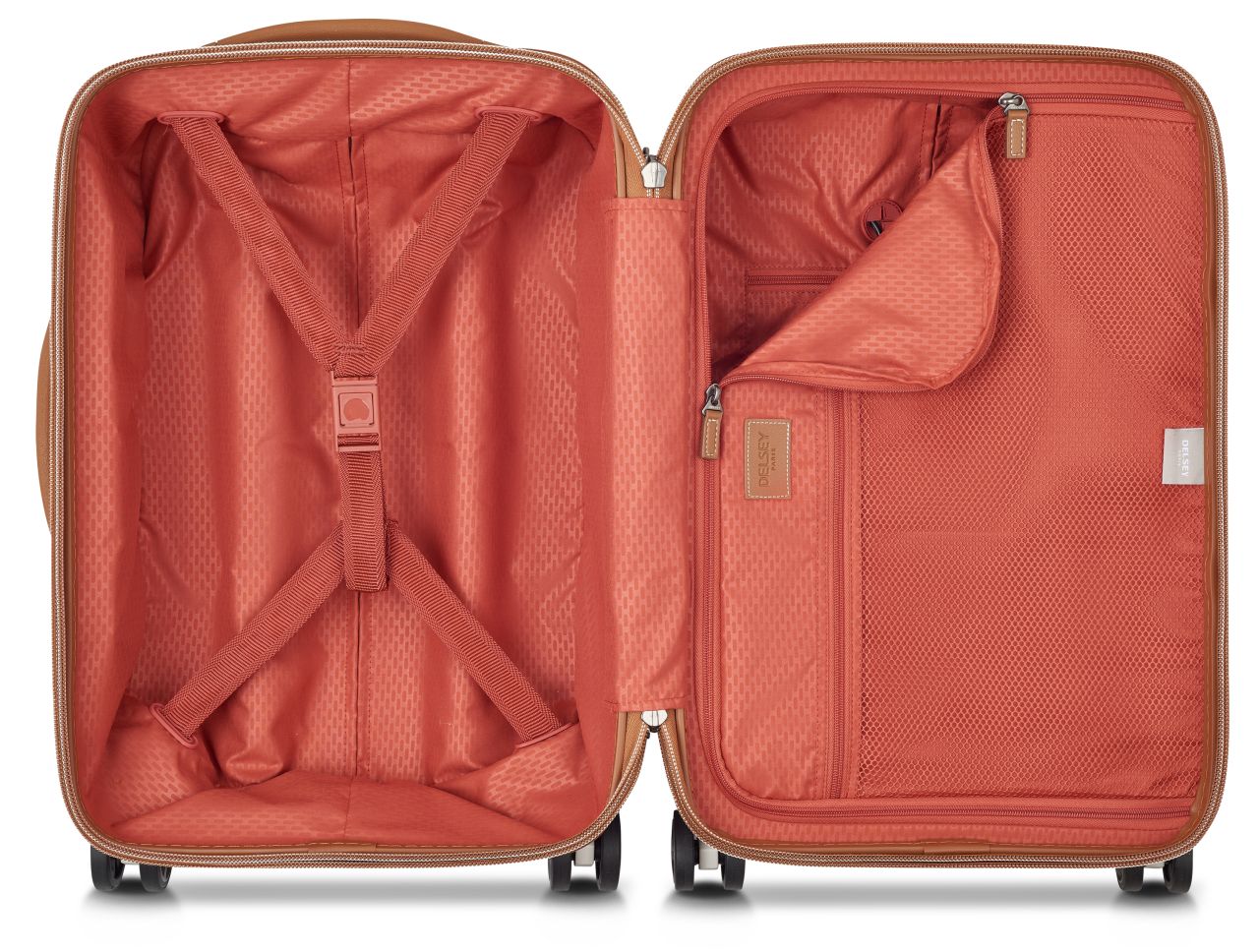 Delsey - 55cm Chatelet Air 2.0 4 Double Wheel Cabin Trolley Case - Angora