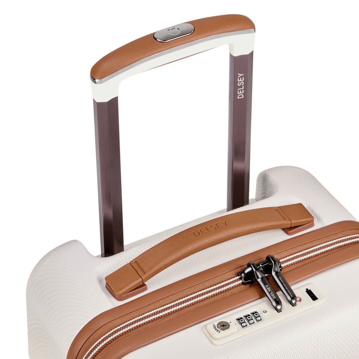 Delsey - 55cm Chatelet Air 2.0 4 Double Wheel Cabin Trolley Case - Angora