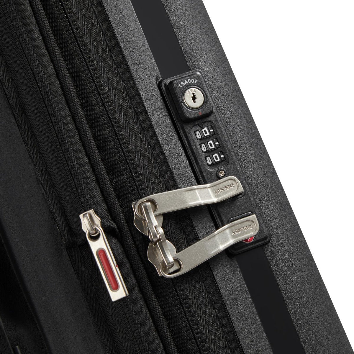 Delsey - 55cm Clavel Val Trolley Cabin Ex 4Dr - Black