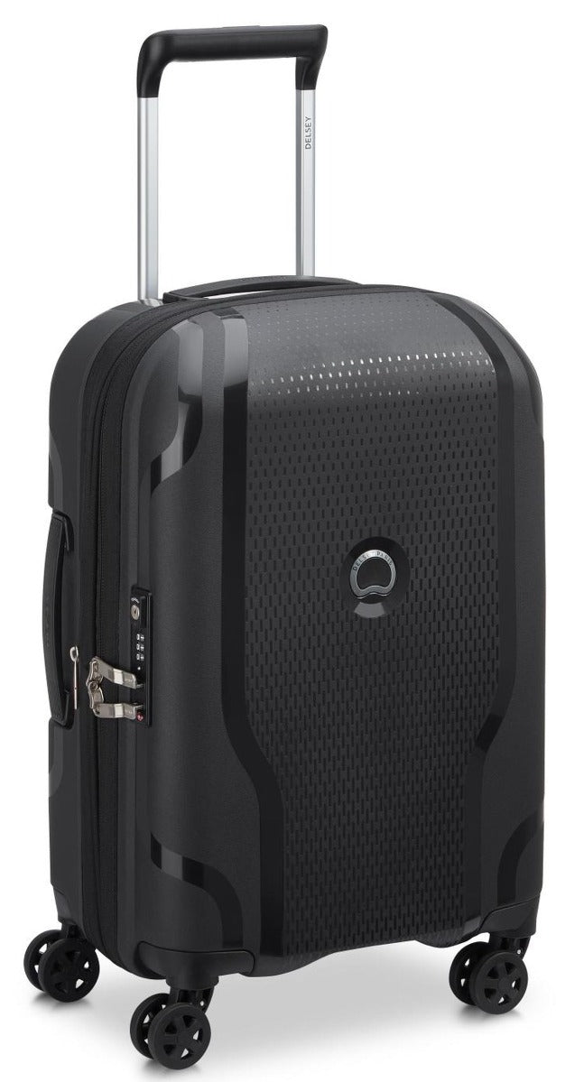 Delsey - 76cm Clavel Valise Trolley Ext 4Dr - Black