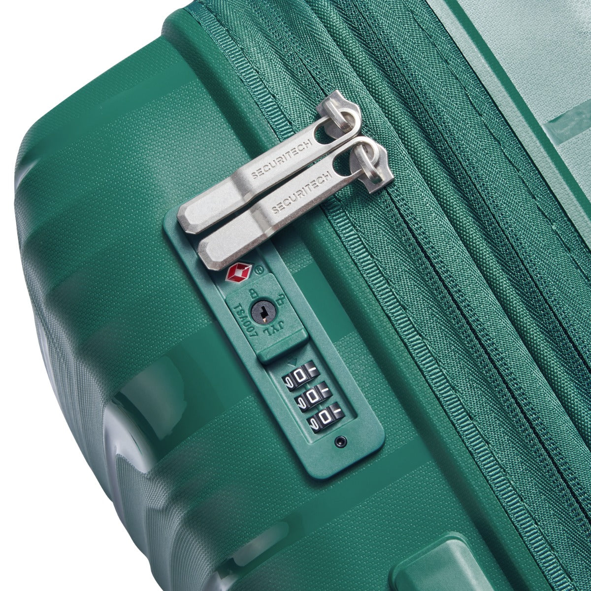 Delsey - SECURITECH 55cm Dune Val Trolley Cabin Ext 4Dr - Green