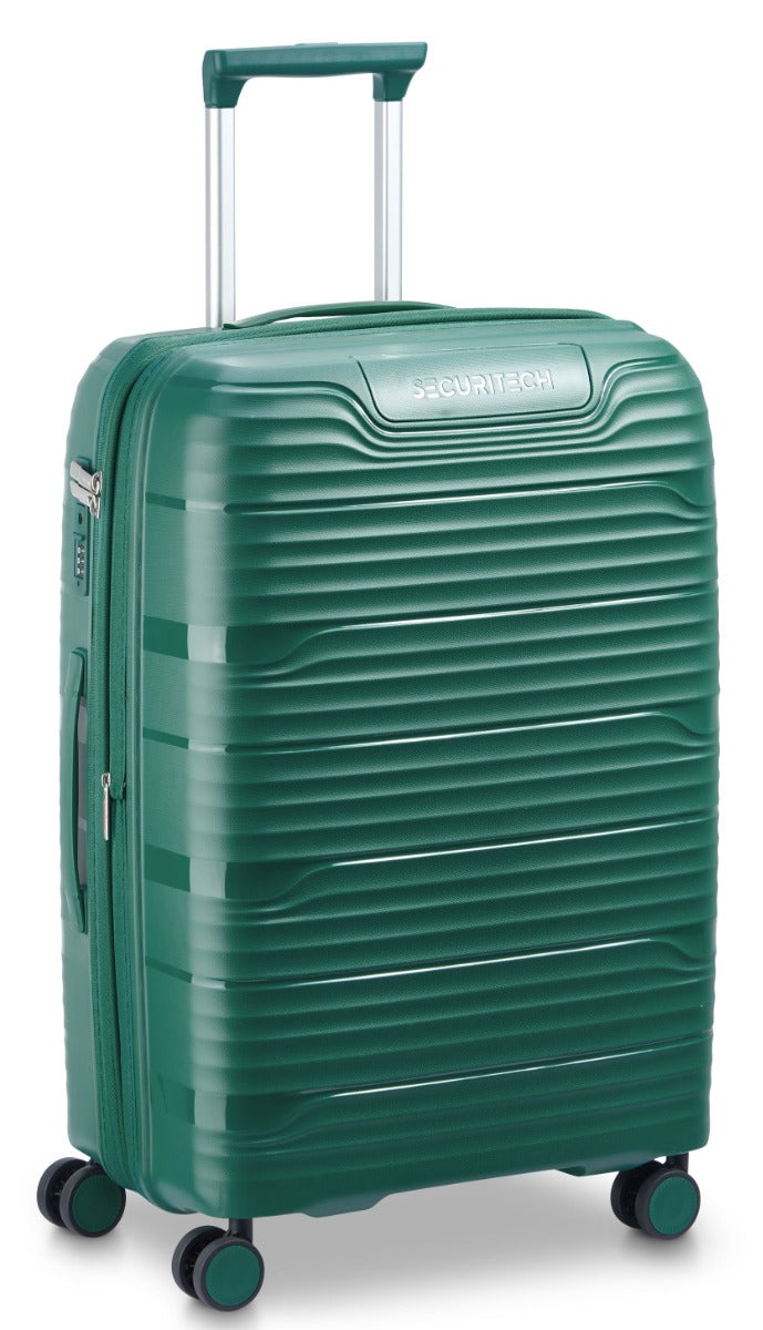 Delsey - SECURITECH 66cm Dune Val Trolley Ext 4Dr - Green