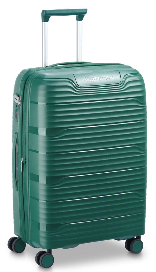 Delsey - SECURITECH 66cm Dune Val Trolley Ext 4Dr - Green